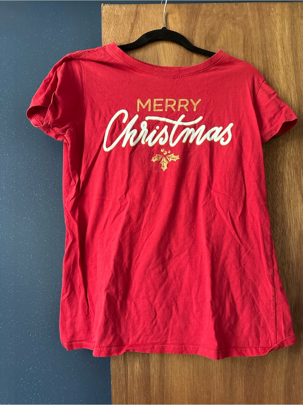Red "Merry Christmas"  Tee